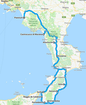 Voyage en Calabre 2019