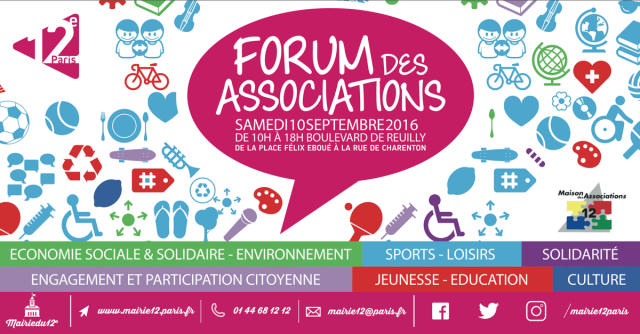 Forum des associations du 12éme arrondissement