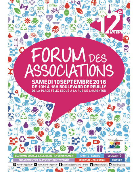 Forum de associations du 12éme arrodissement